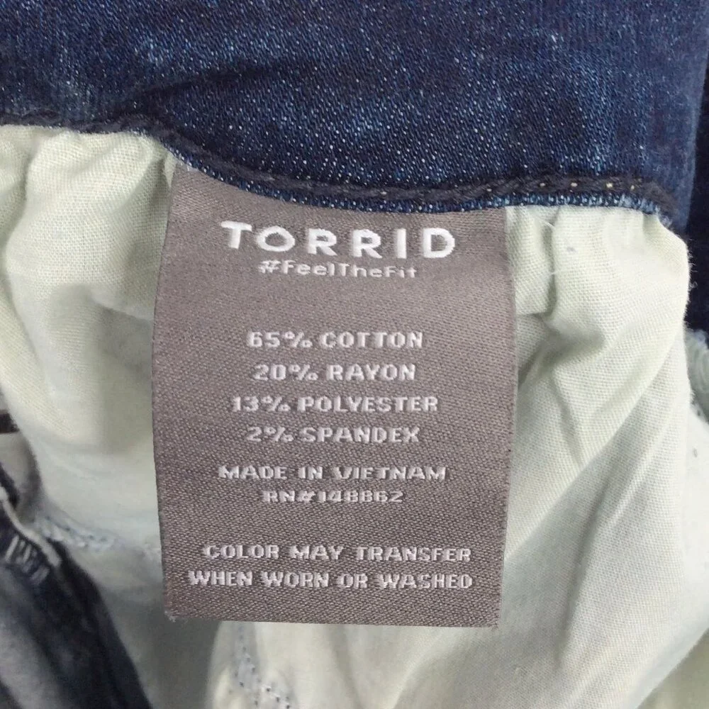TORRID Women's Plus Size 26 Jegging Skinny Super Soft High-Rise Jeans‎ Stretch